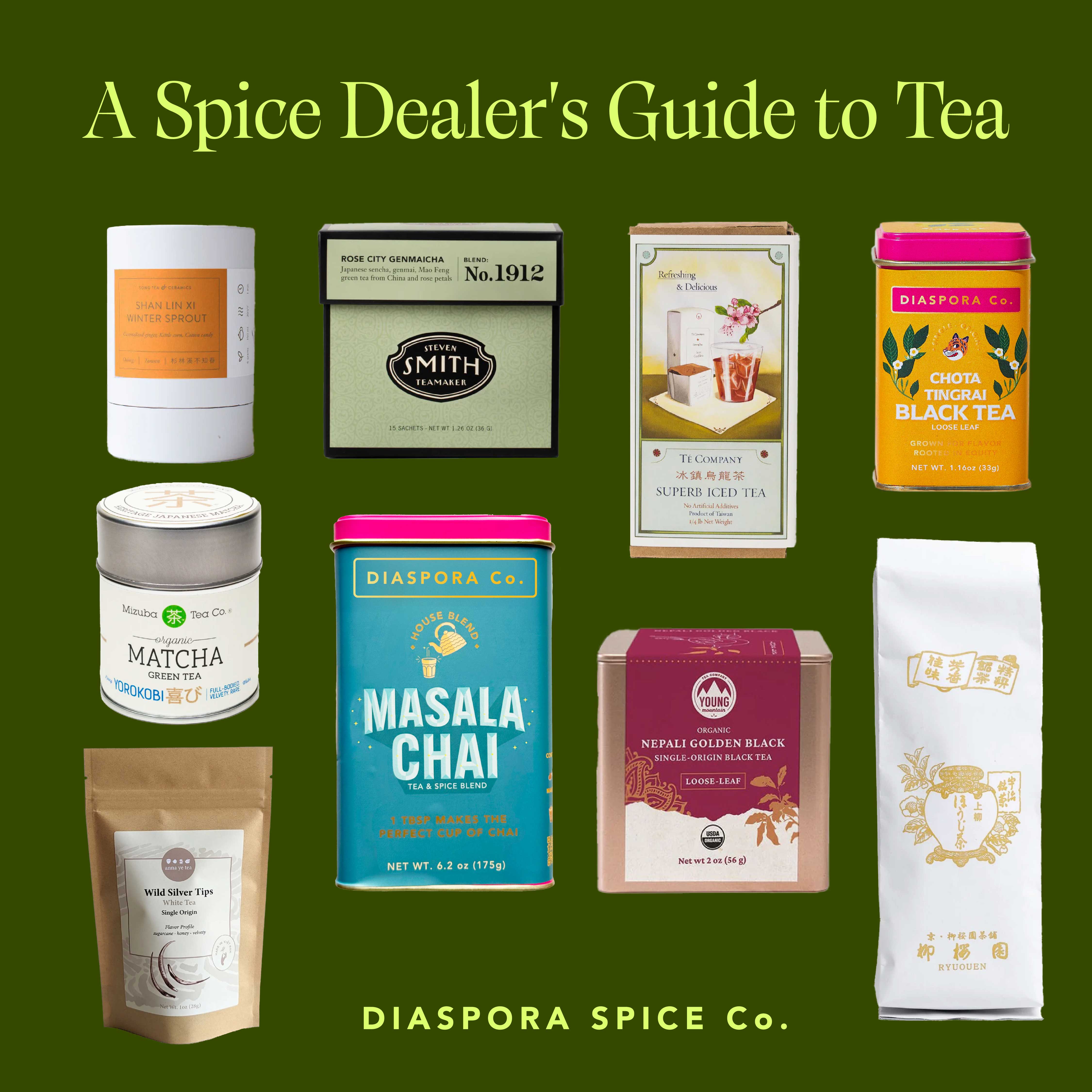 Sana's 2025 Community Gift Guide Part 2: Teas – Diaspora Co.