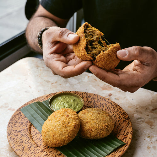 Karan's Raw Jackfruit Cutlets