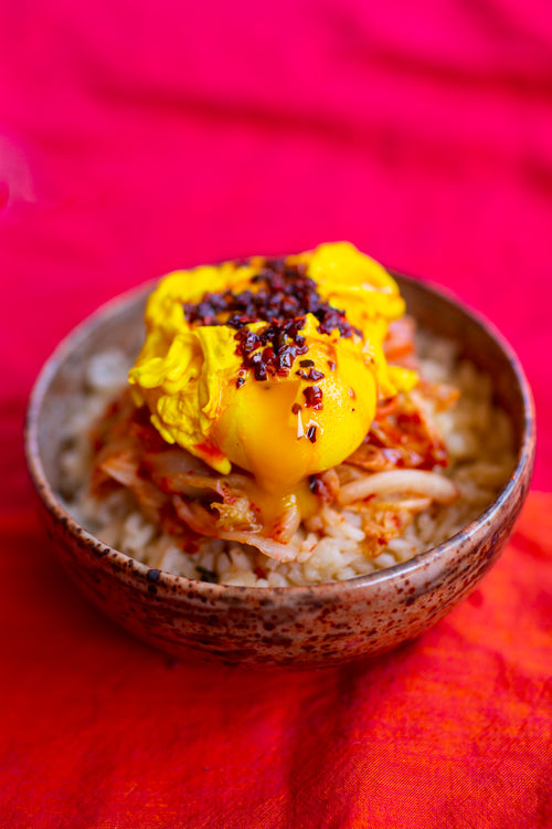 Sana's Turmeric Poached Eggs