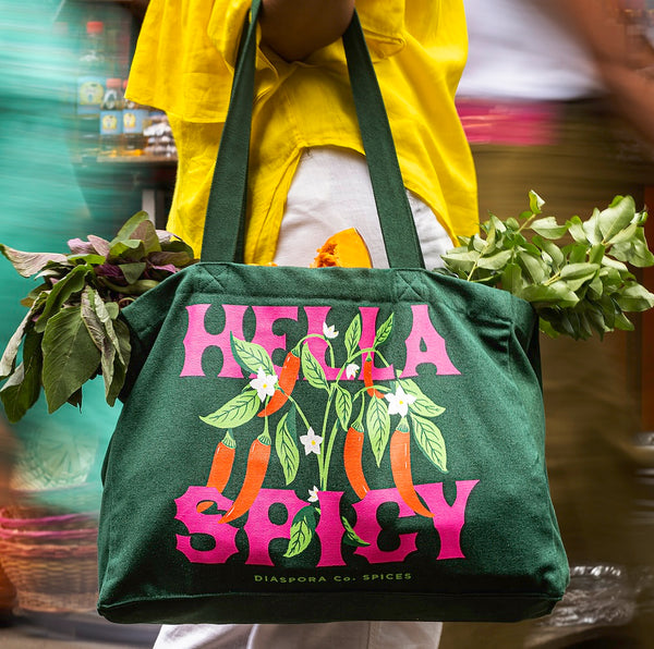 The Hella Spicy Tote – Diaspora Co.