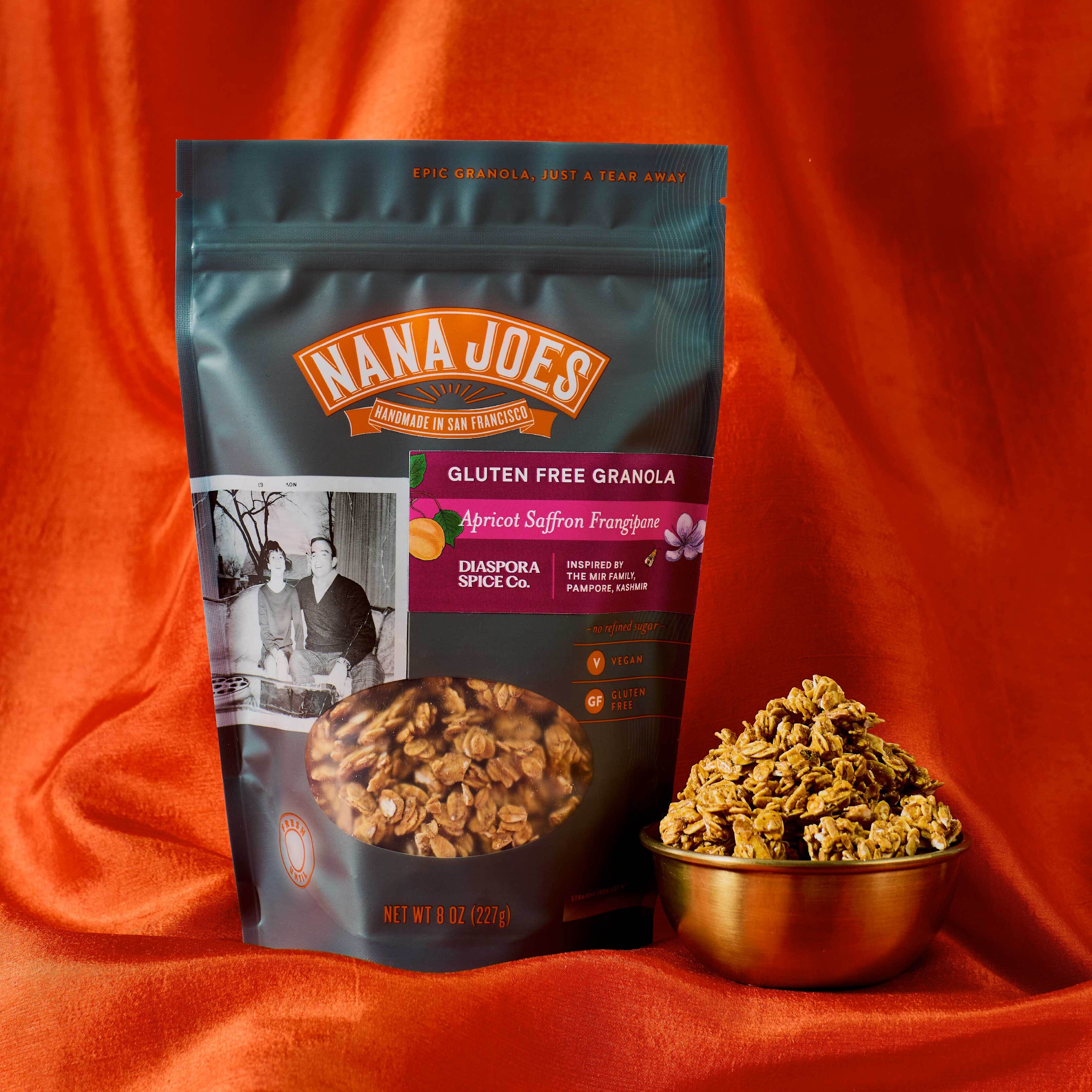 Buy Frangipane | Apricot & Saffron Granola Treat | Diaspora Co