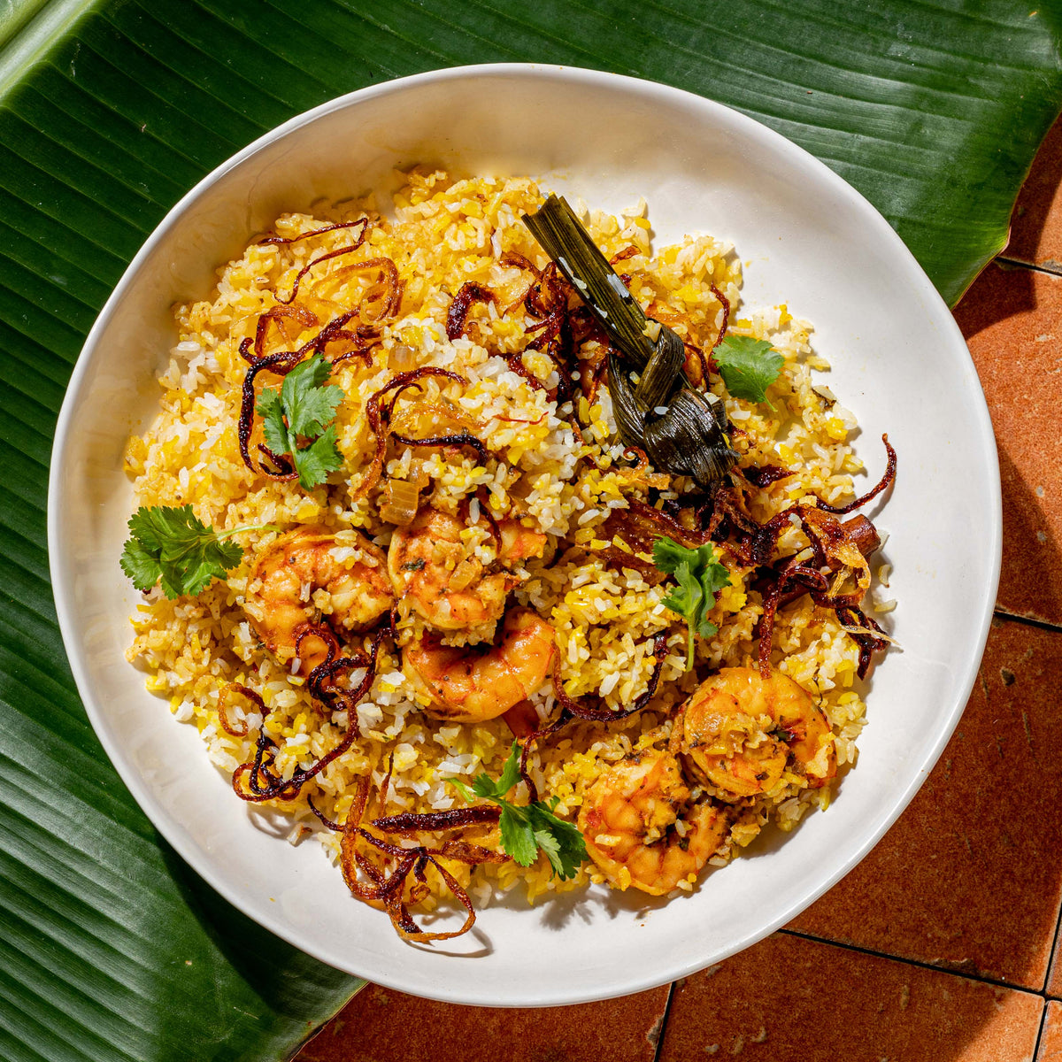 Malabari Prawn Biryani