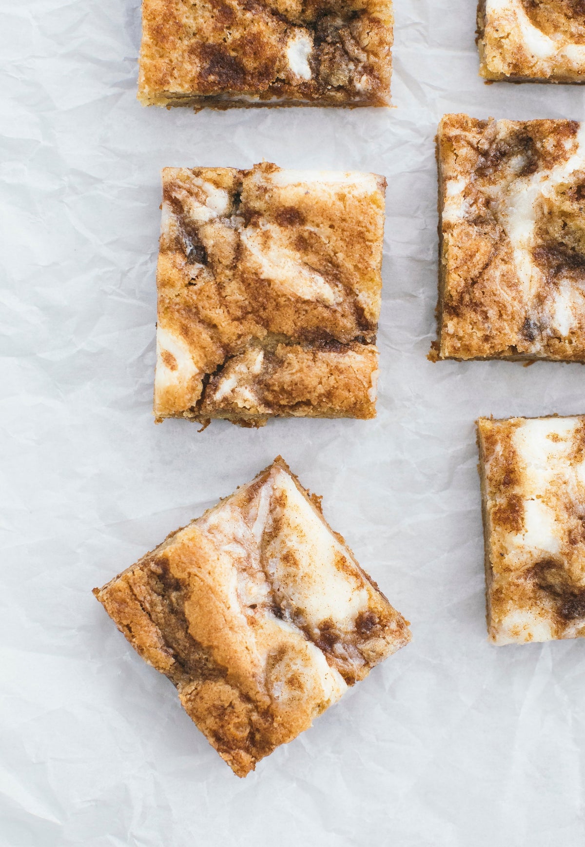 Sarah's Cinnamon Roll Blondies