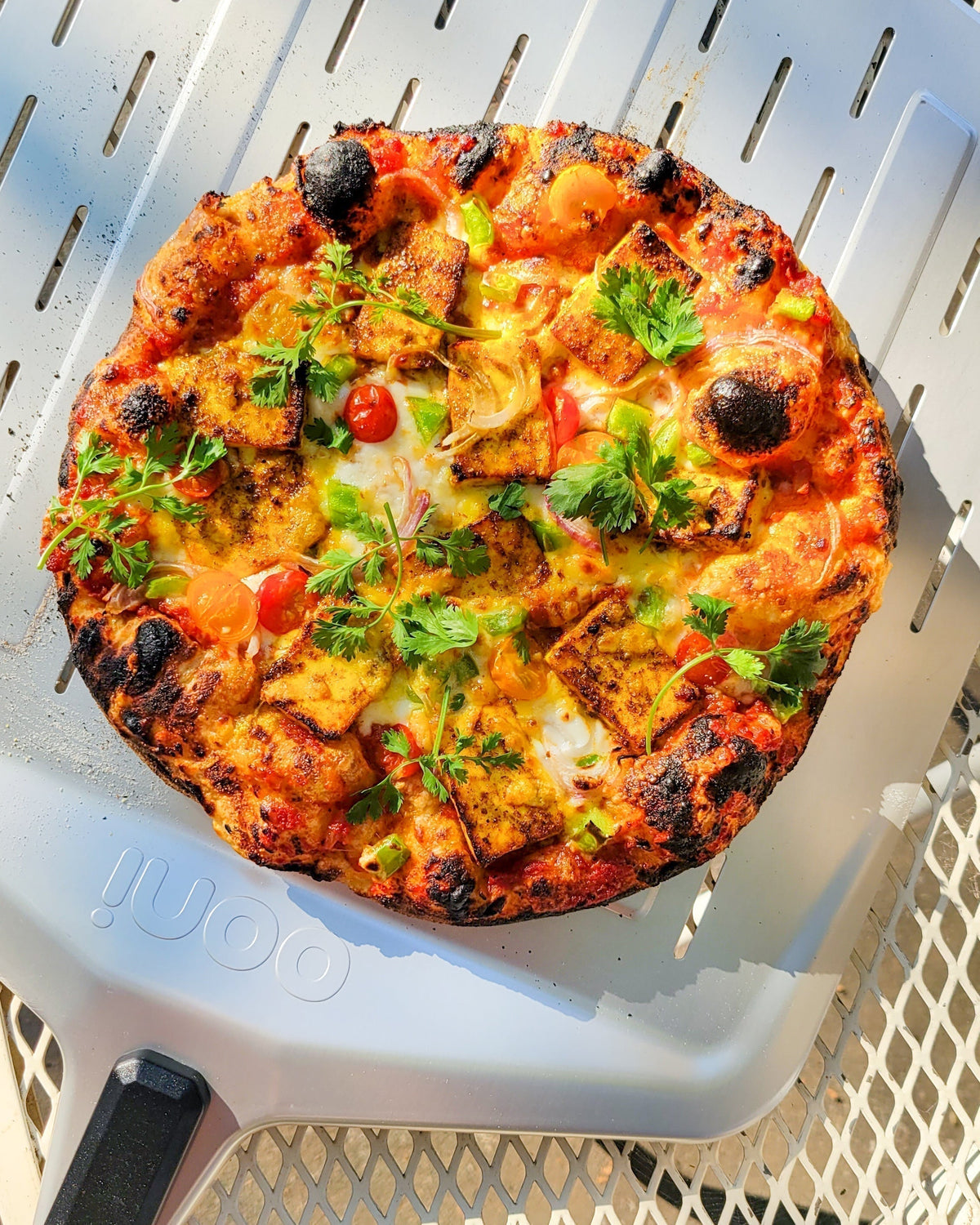 Asha's Paneer Tikka Pizza