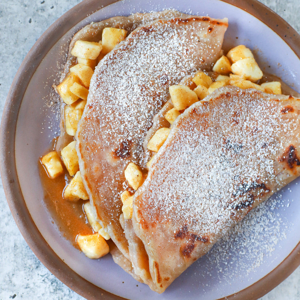 Sam's Cinnamon Banana Roti