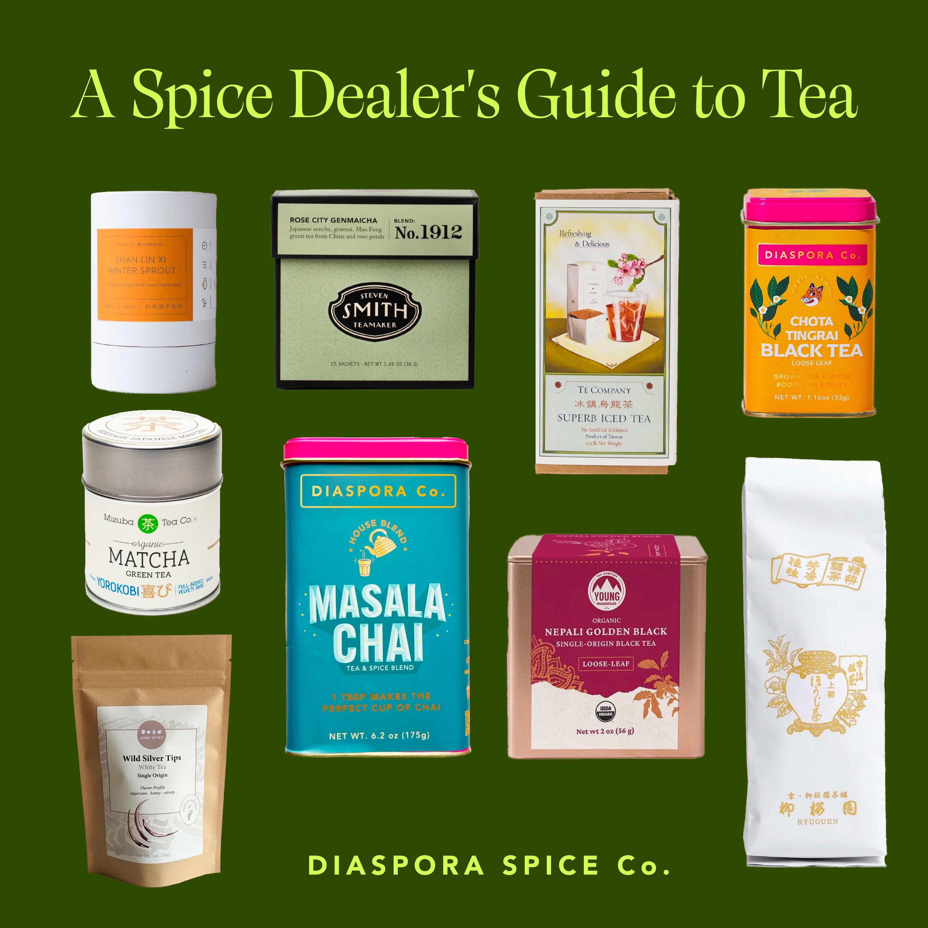 Sana's 2025 Community Gift Guide Part 2: Teas – Diaspora Co.