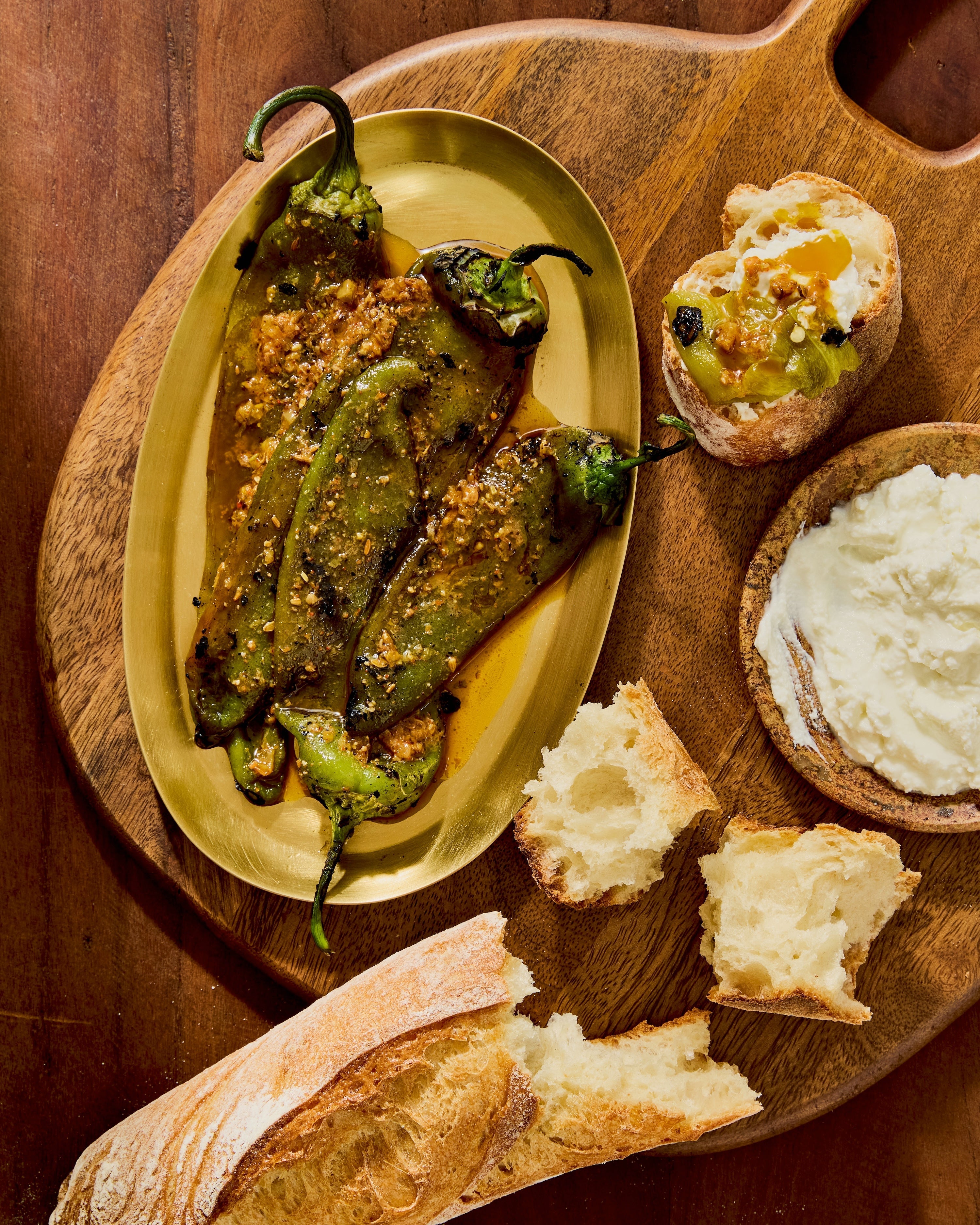 Marinated Peppers with Roasty Toasty Dressing – Diaspora Co.