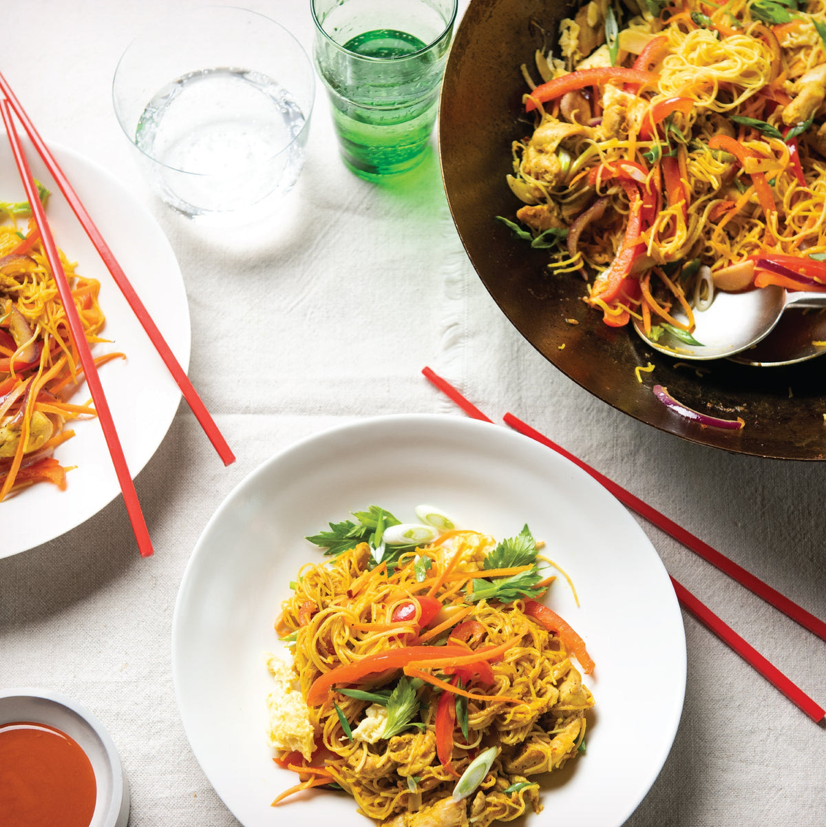 Asha Gomez's Singapore Noodles