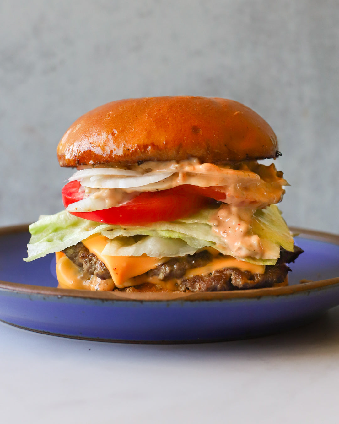 Asha's Everything Grill Burgers, Two Ways