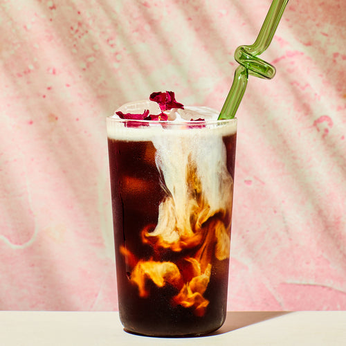 Asha's Cardamom Rose Cold Brew Coffee