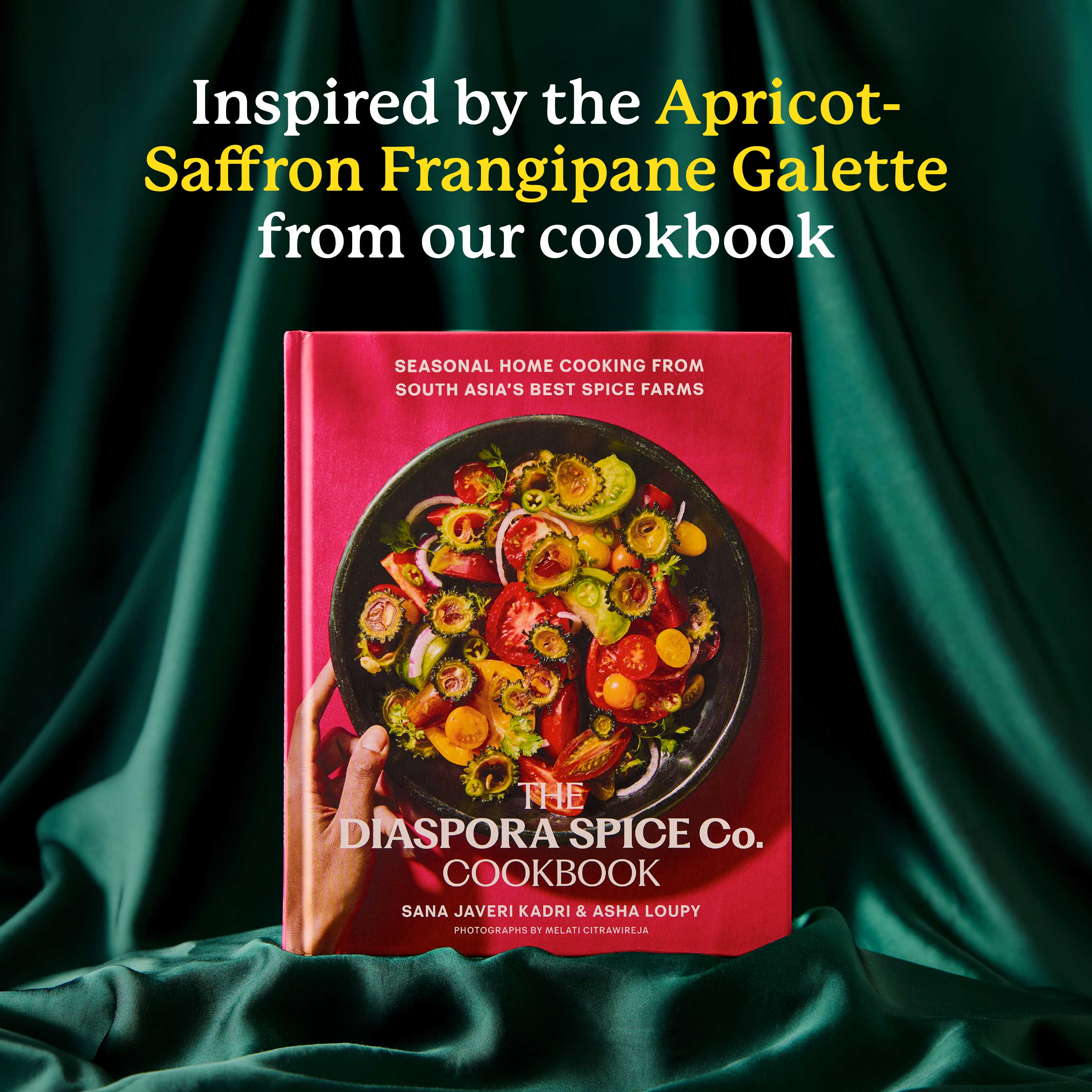 Buy Frangipane | Apricot & Saffron Granola Treat | Diaspora Co