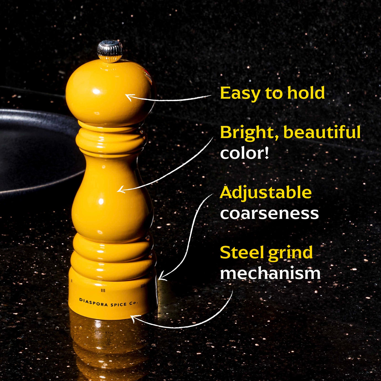 Diaspora Spice Co. x Peugeot Pepper Mill