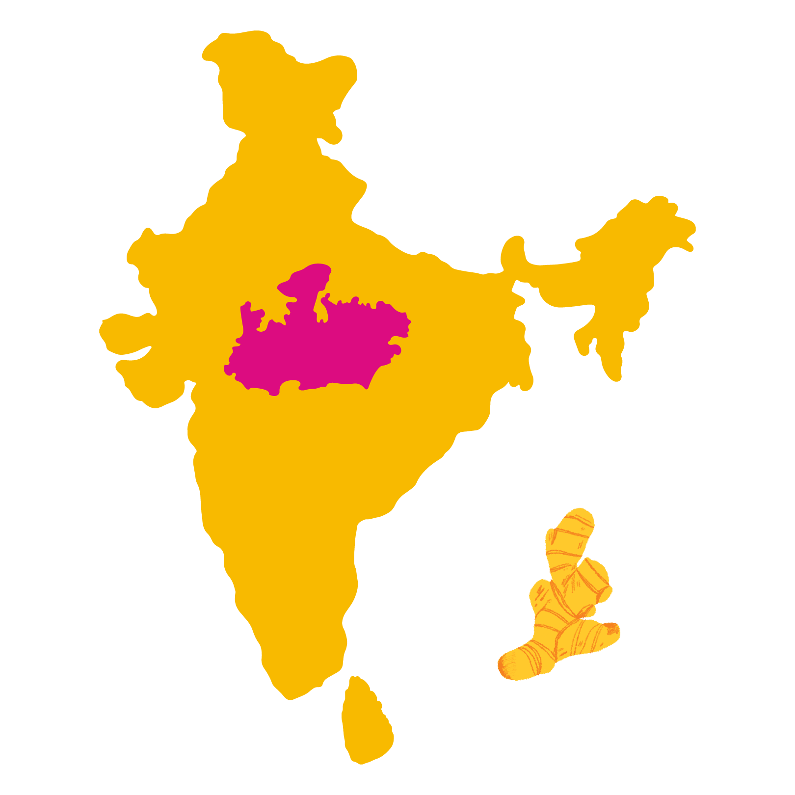 Grown in <br> Chhindwara, Madhya Pradesh