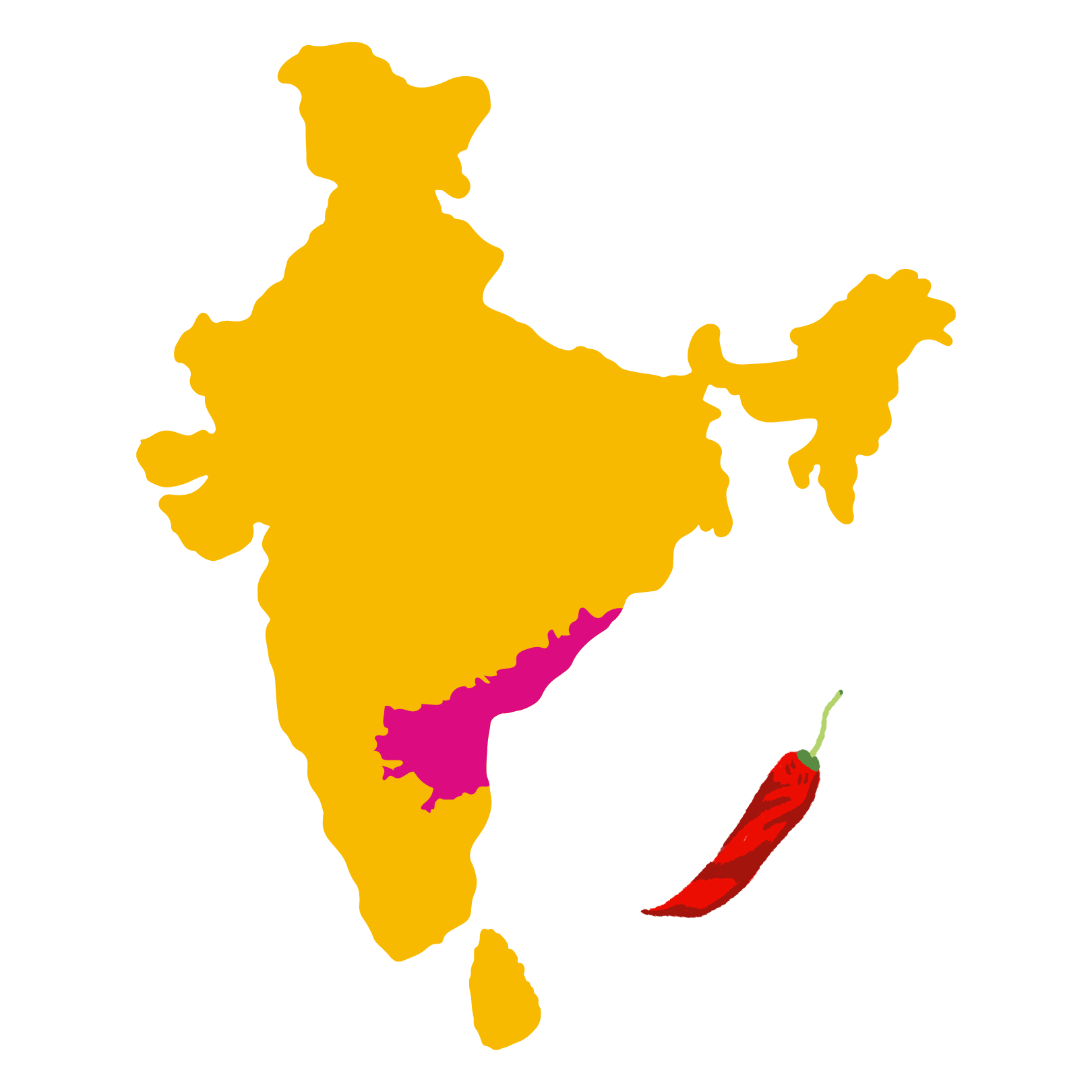 Grown in <br> Guntur, Andhra Pradesh