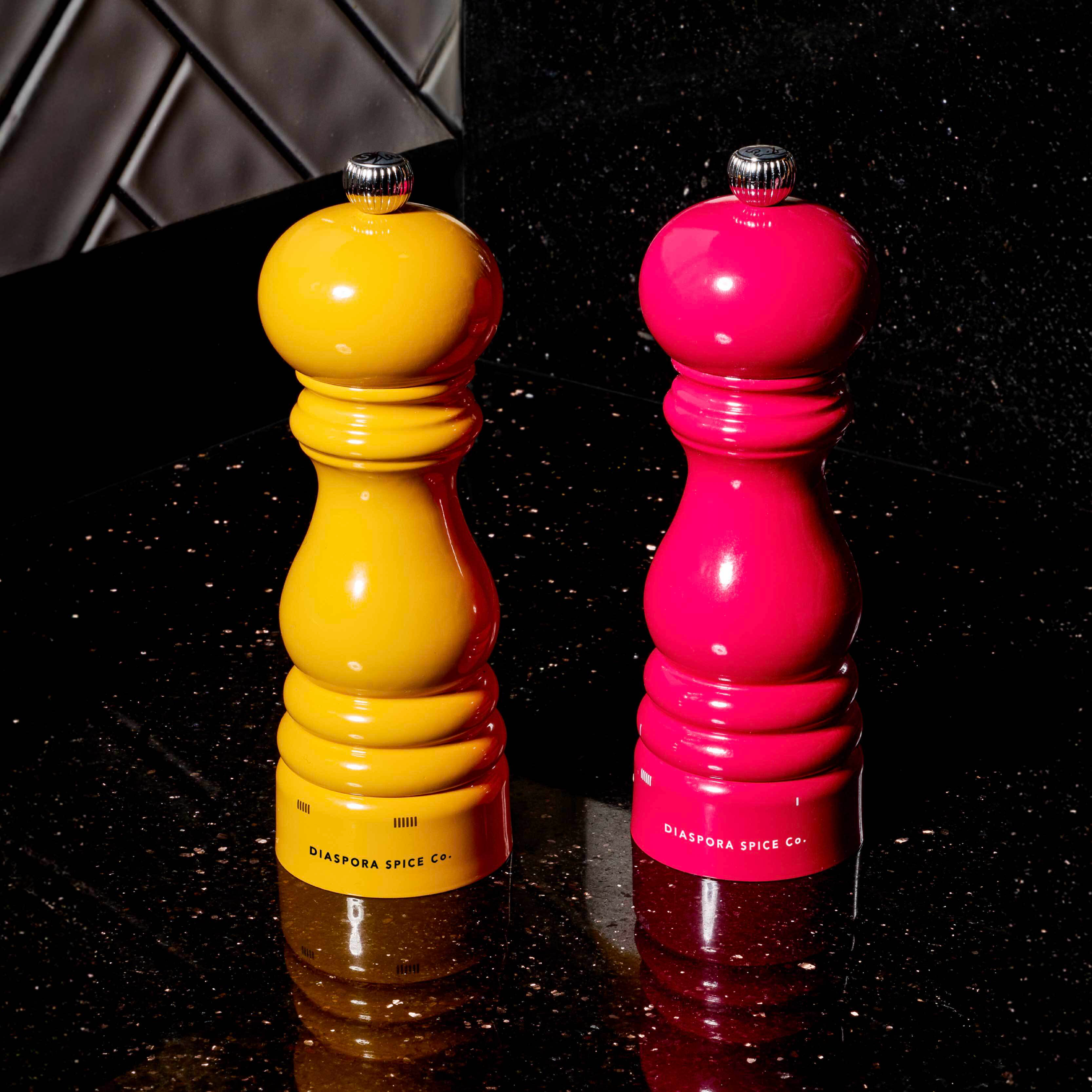 Diaspora Spice Co. x Peugeot Pepper Mill (Yellow or Pink)