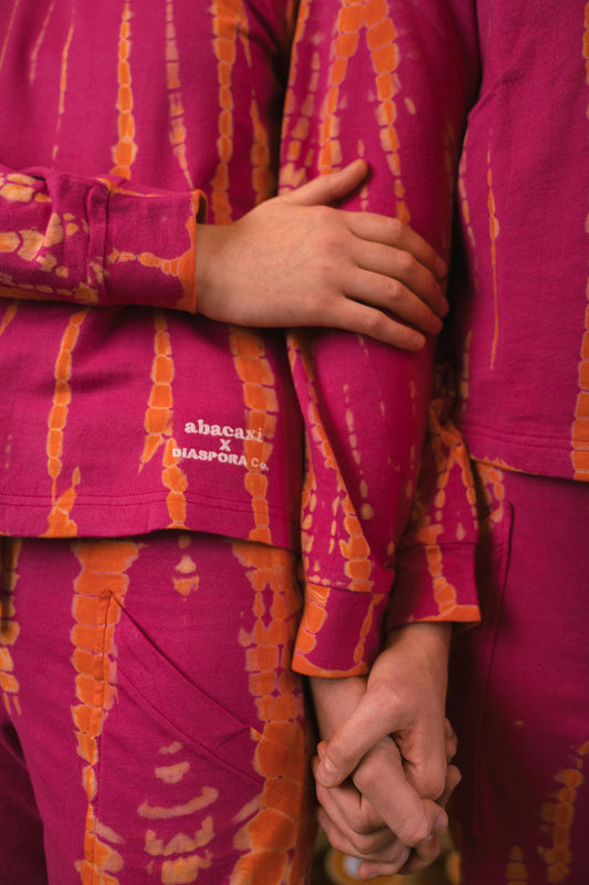 Gulabi Jalebi Sweatsuit Top
